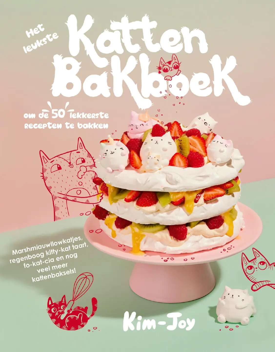 Cover van Het leukste katten bakboek