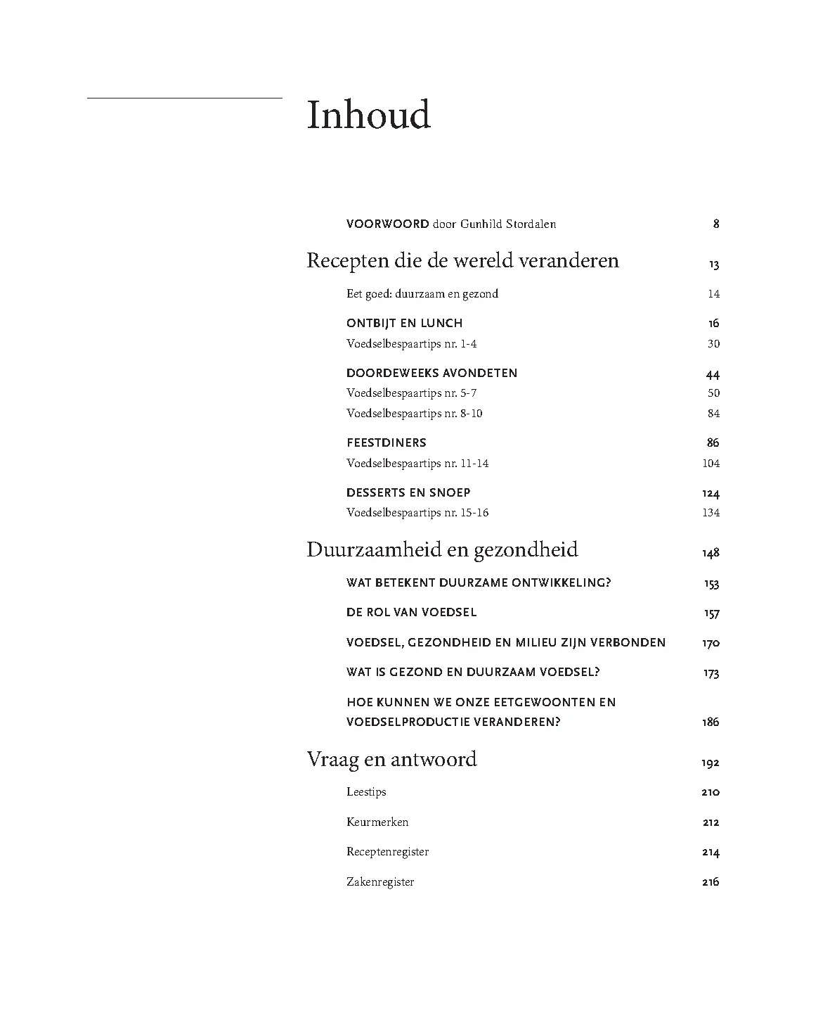 Voorbeeld pagina