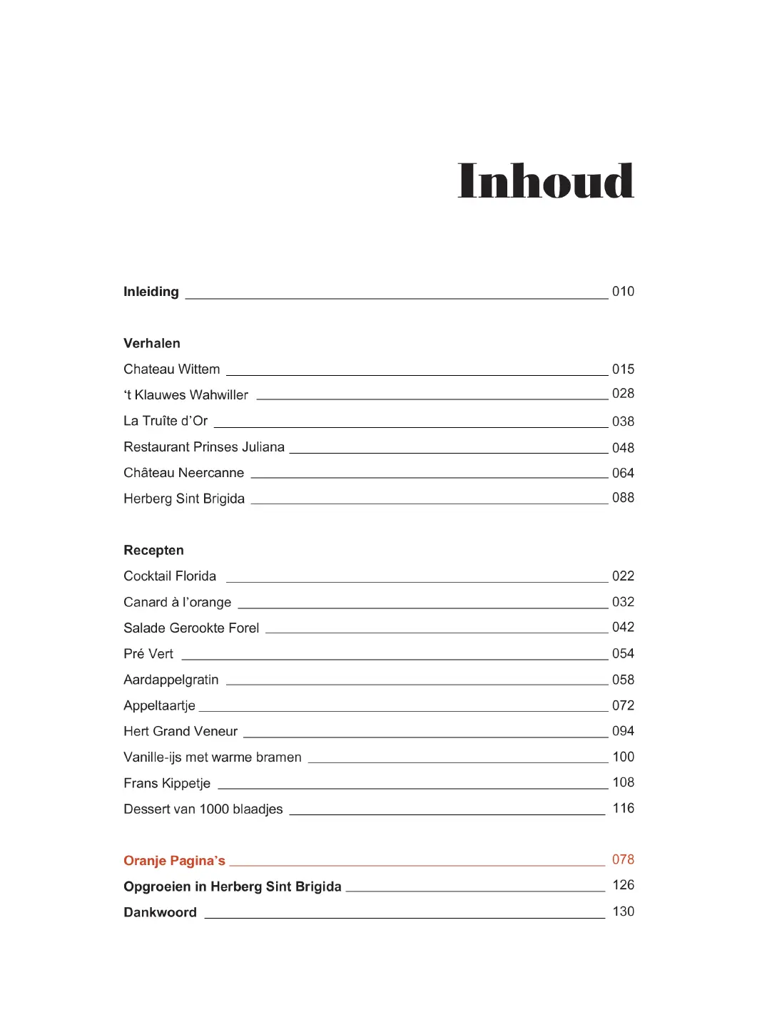 Voorbeeld pagina