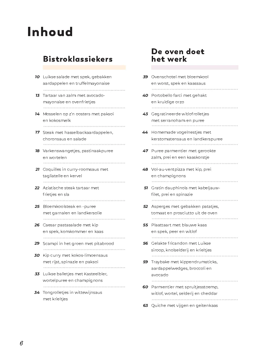 Voorbeeld pagina
