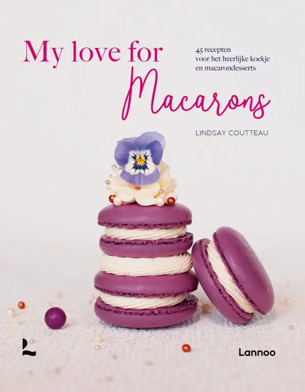 Cover van My love for macarons