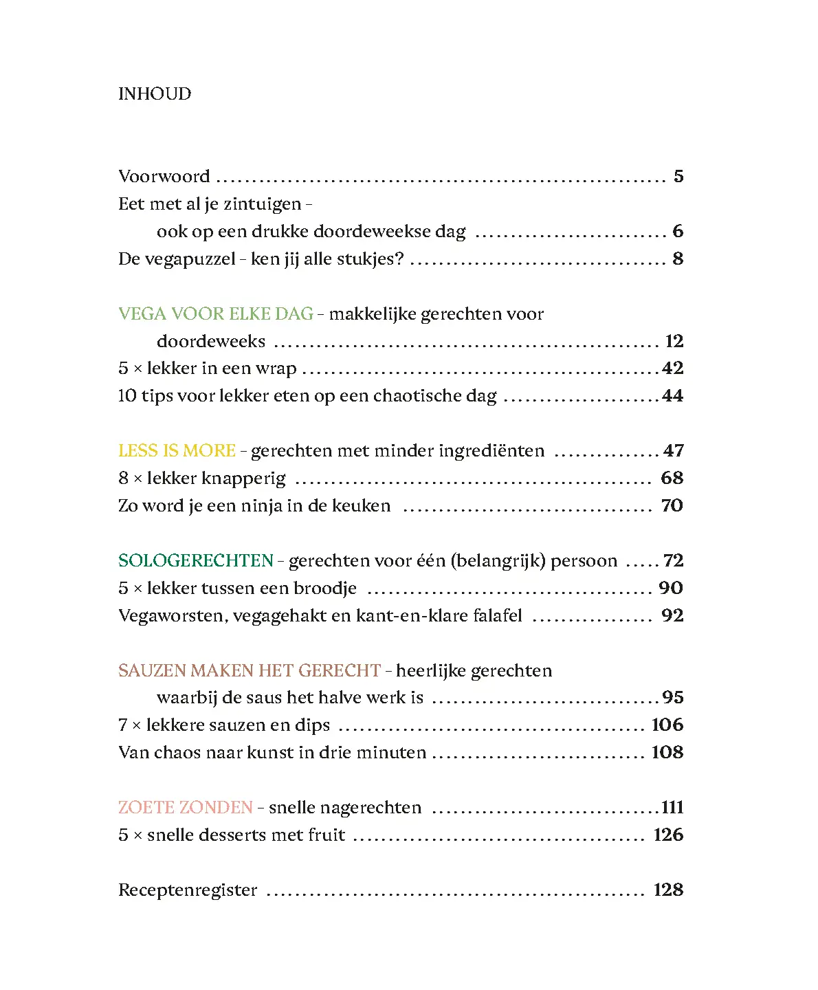 Voorbeeld pagina