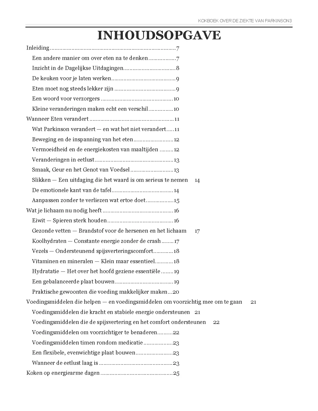 Voorbeeld pagina