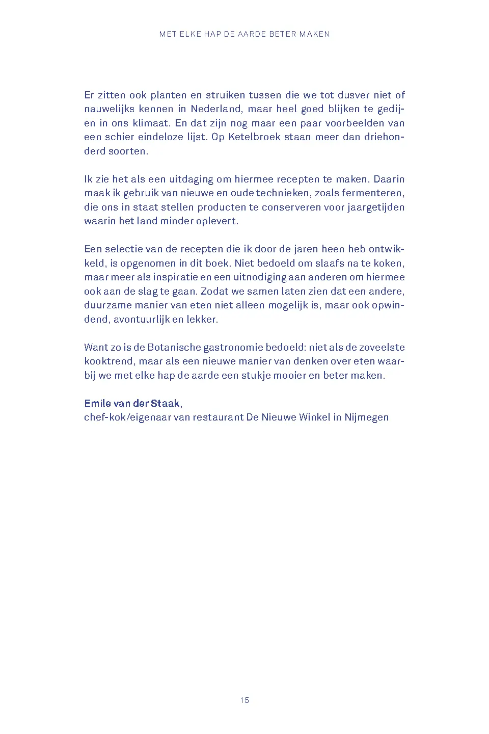 Voorbeeld pagina
