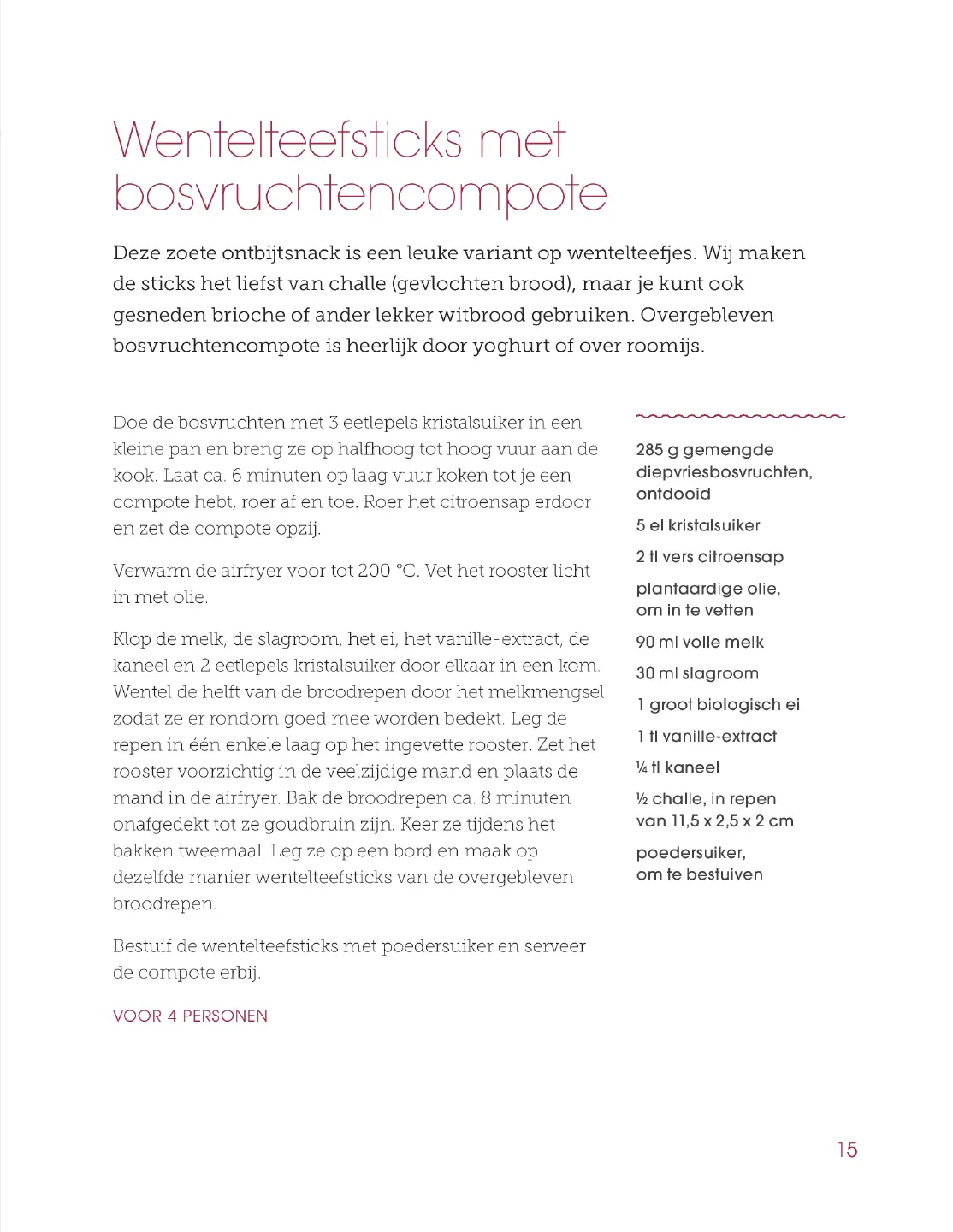 Voorbeeld pagina