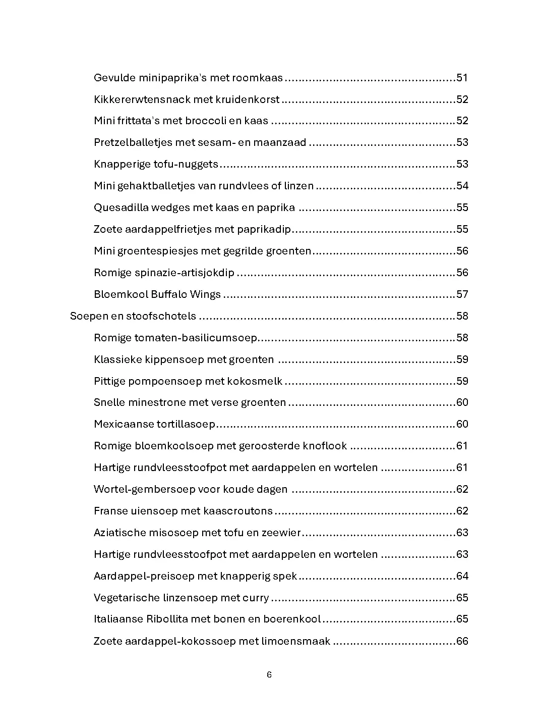 Voorbeeld pagina