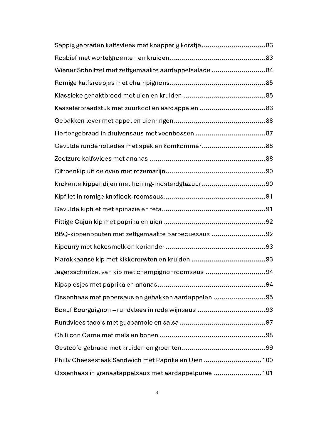 Voorbeeld pagina