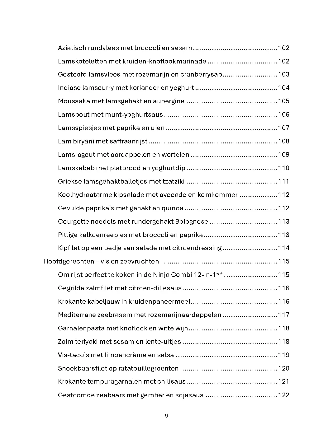 Voorbeeld pagina