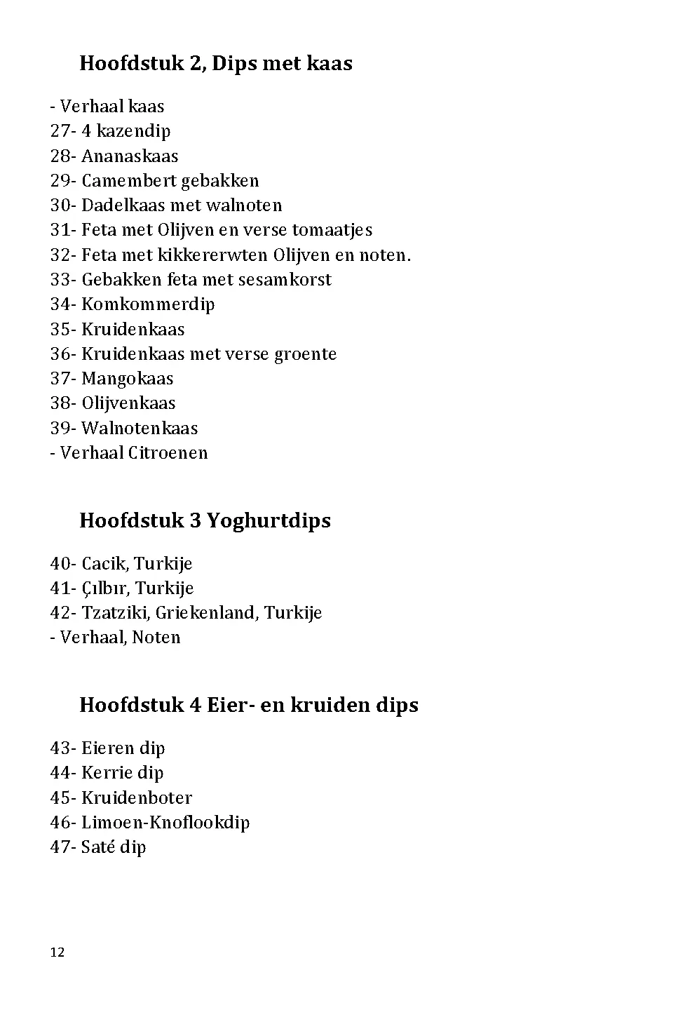Voorbeeld pagina