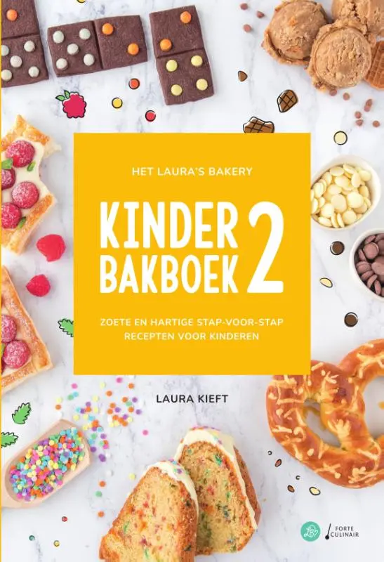 Cover van Het Laura's Bakery Kinderbakboek 2