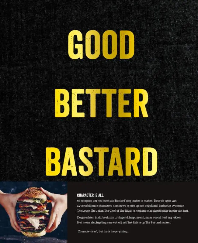 Cover van Good Better Bastard