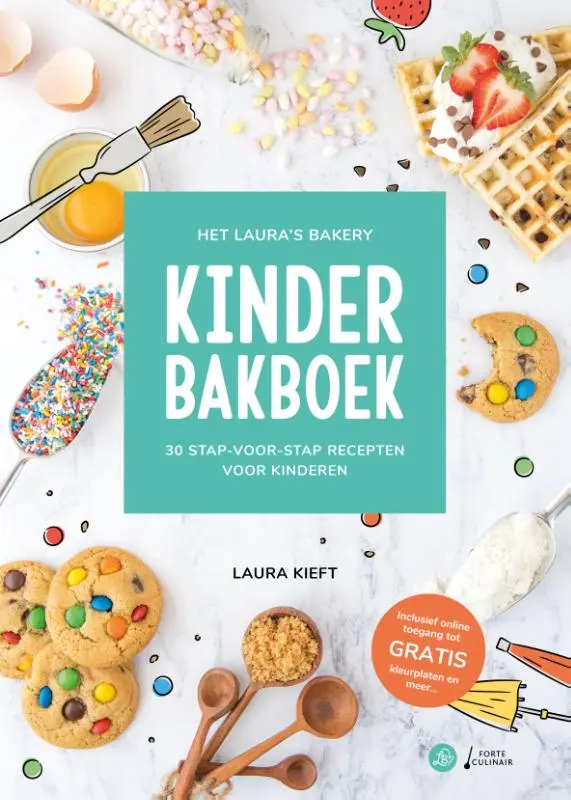 Cover van Het Laura's Bakery Kinderbakboek