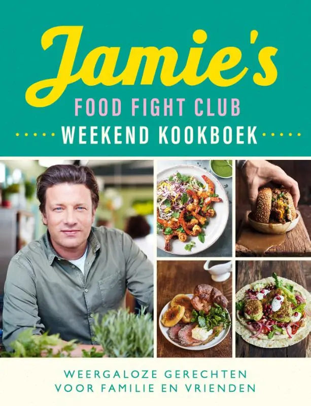 Cover van Jamie's Food Fight Club weekend kookboek