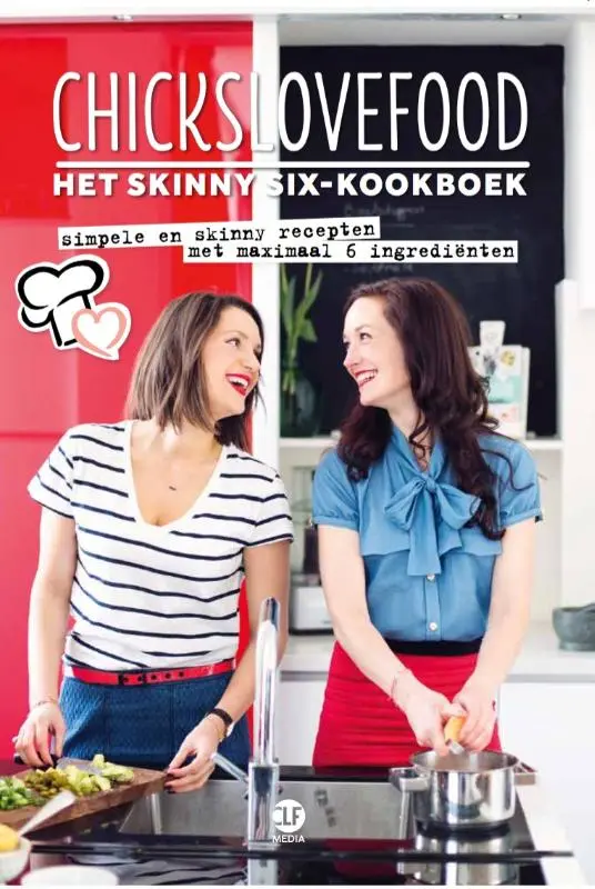 Cover van Het skinny six - kookboek