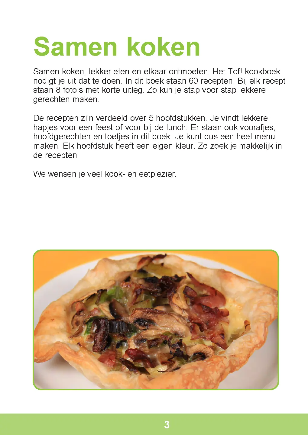 Voorbeeld pagina