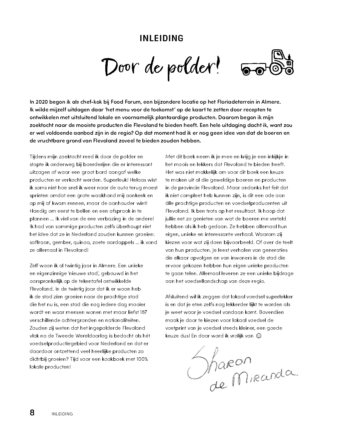 Voorbeeld pagina