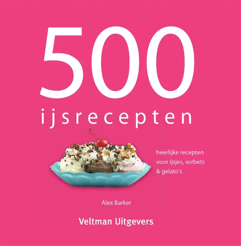 Cover van 500 ijsrecepten