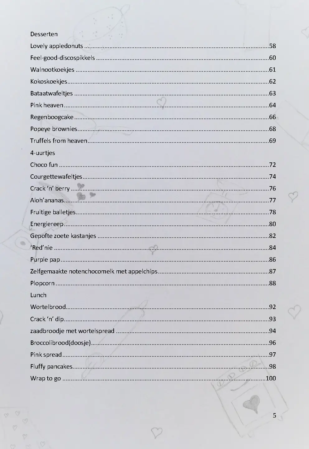 Voorbeeld pagina