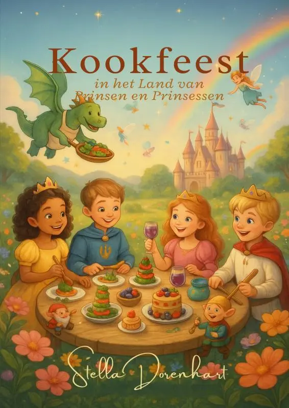 Cover van Kookfeest in het Land van Prinsen en Prinsessen
