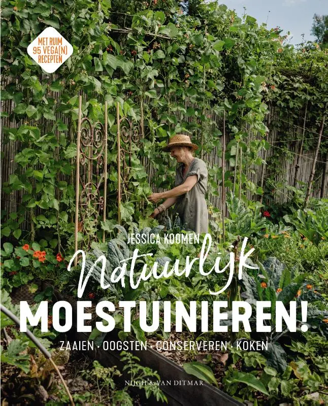 Cover van Natuurlijk moestuinieren!