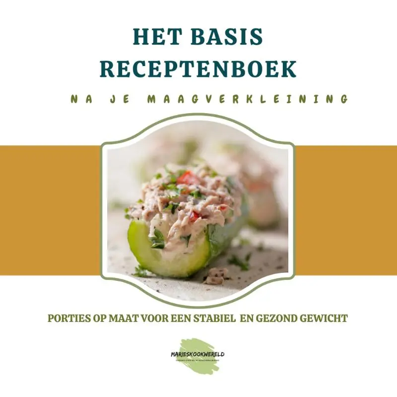 Cover van Het basisreceptenboek na je maagverkleining