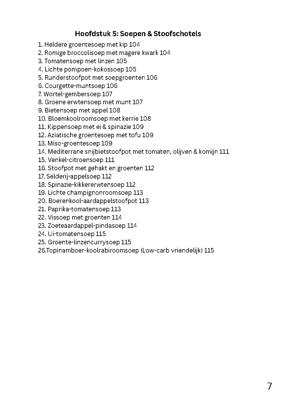 Voorbeeld pagina