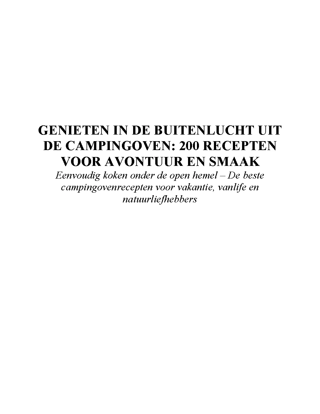 Voorbeeld pagina