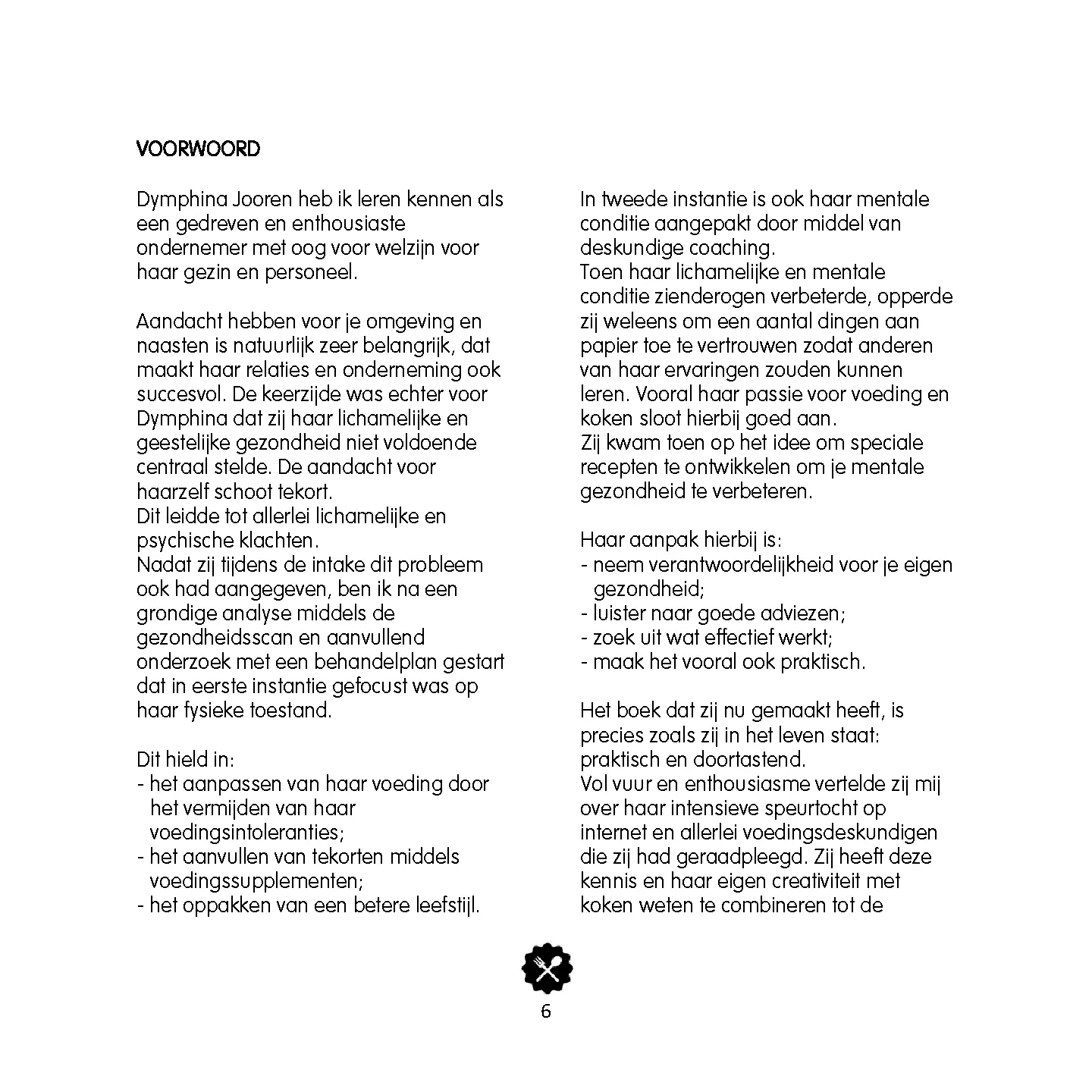 Voorbeeld pagina