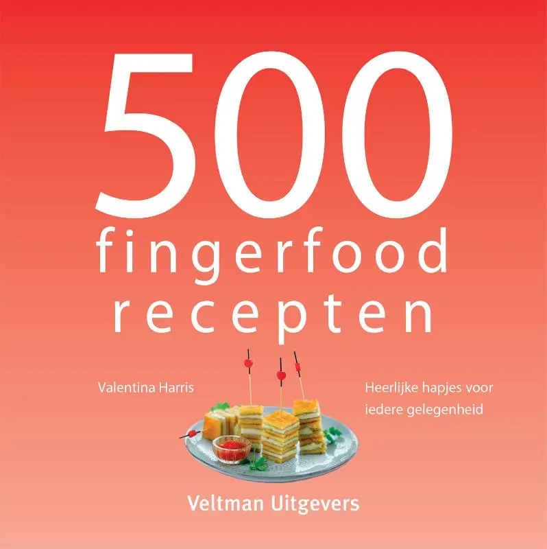 Cover van 500 fingerfood recepten