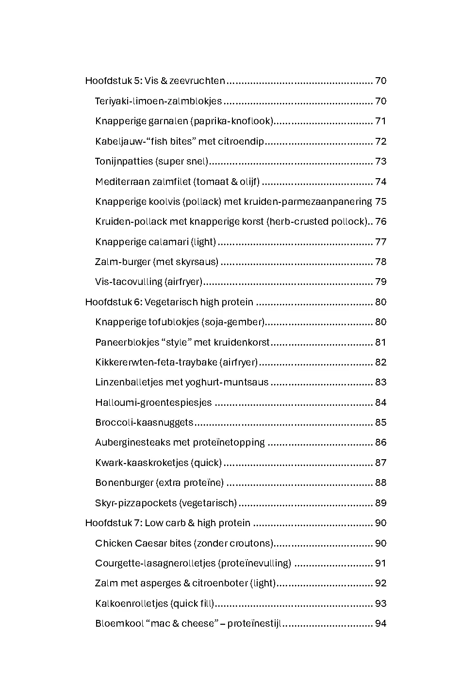 Voorbeeld pagina