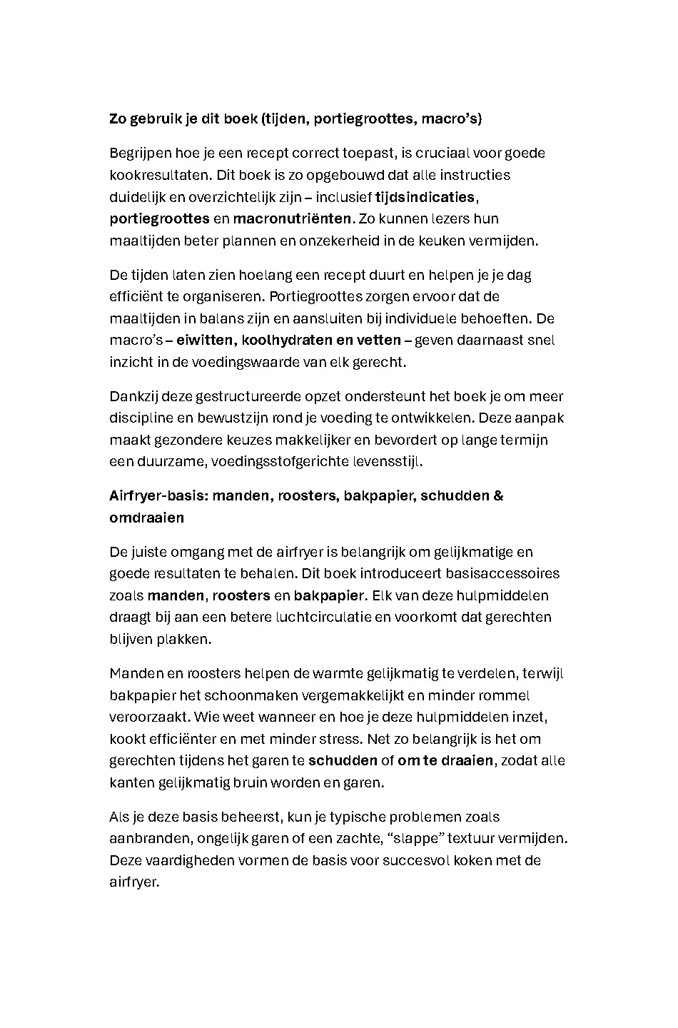 Voorbeeld pagina