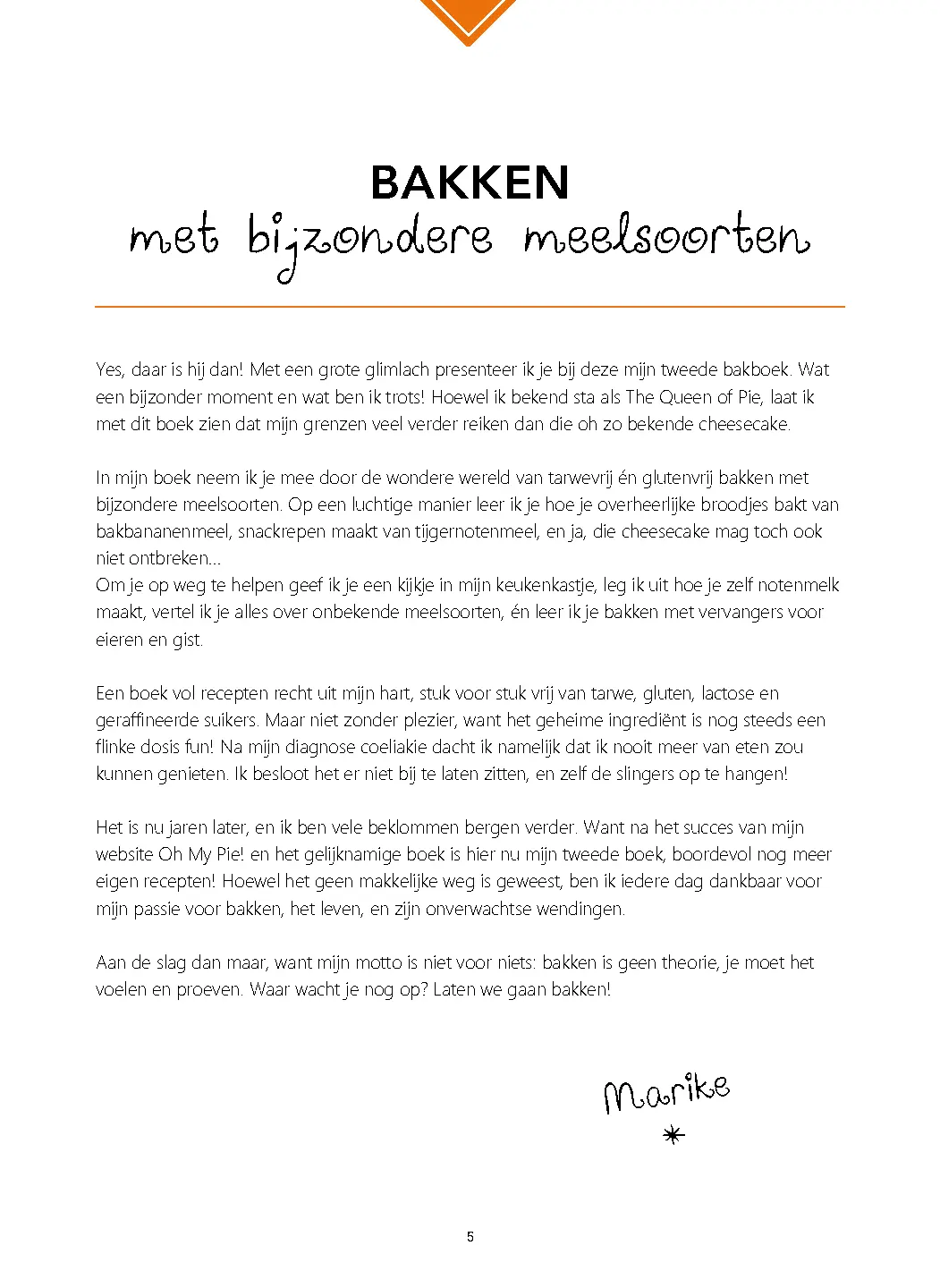 Voorbeeld pagina