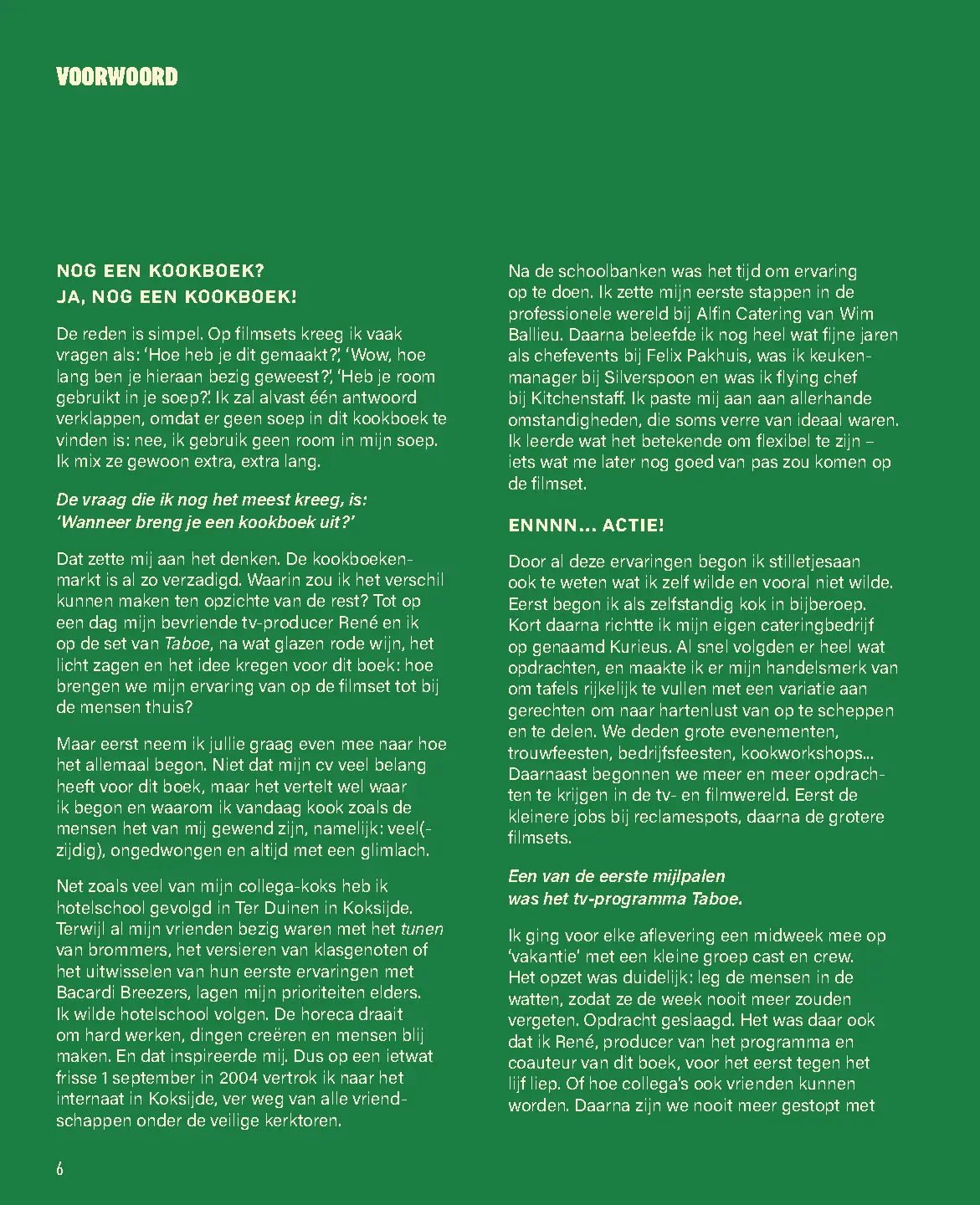 Voorbeeld pagina