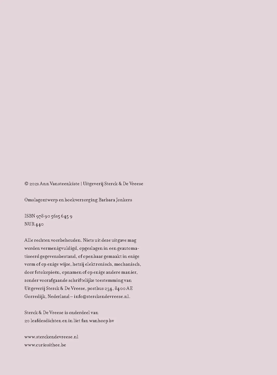 Voorbeeld pagina
