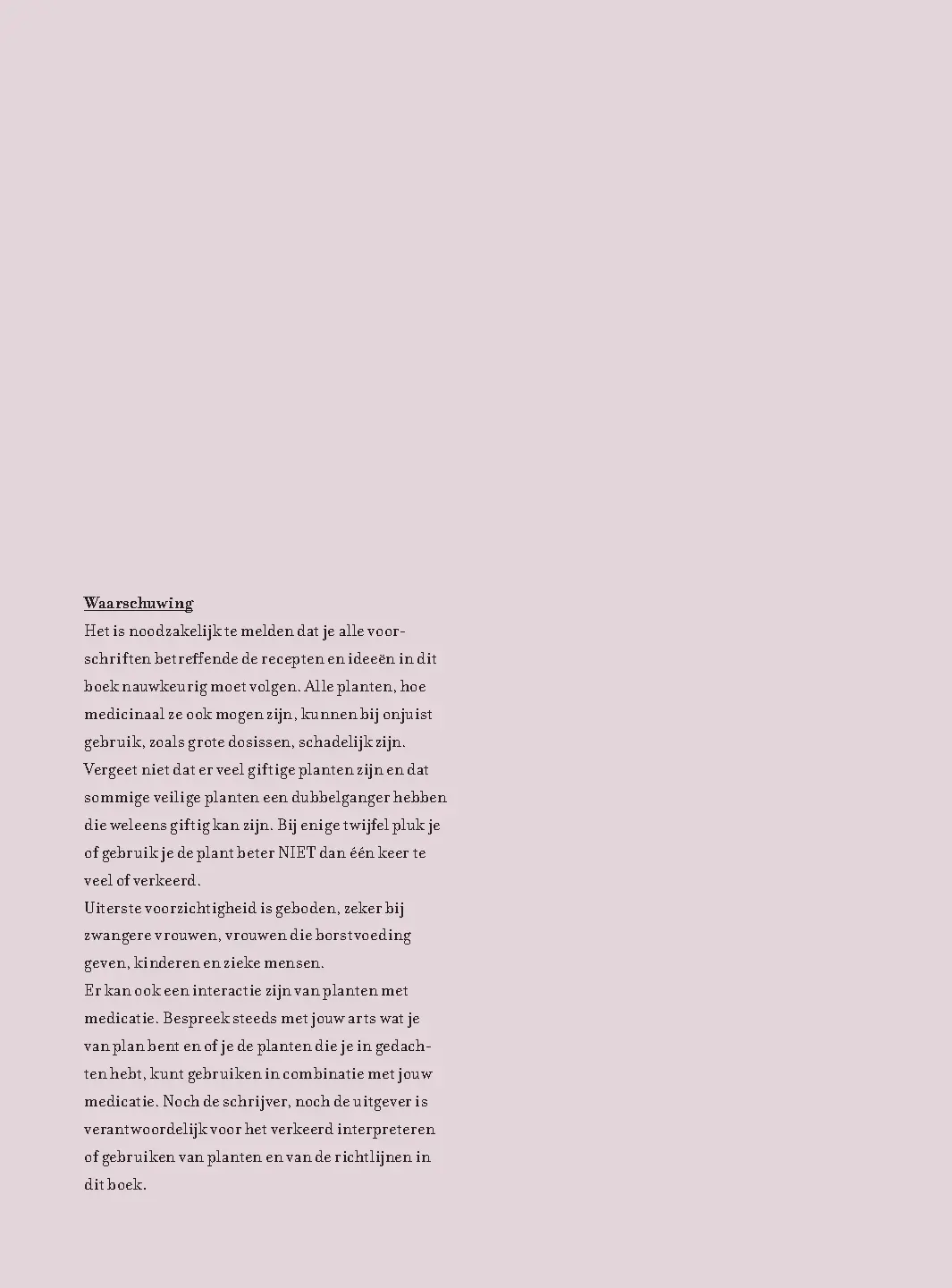 Voorbeeld pagina