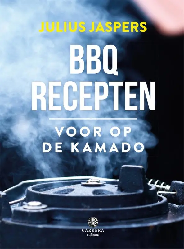 Cover van BBQ recepten voor op een kamado