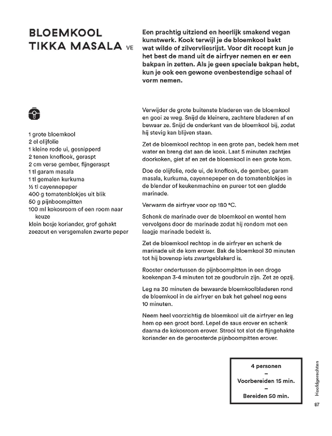 Voorbeeld pagina