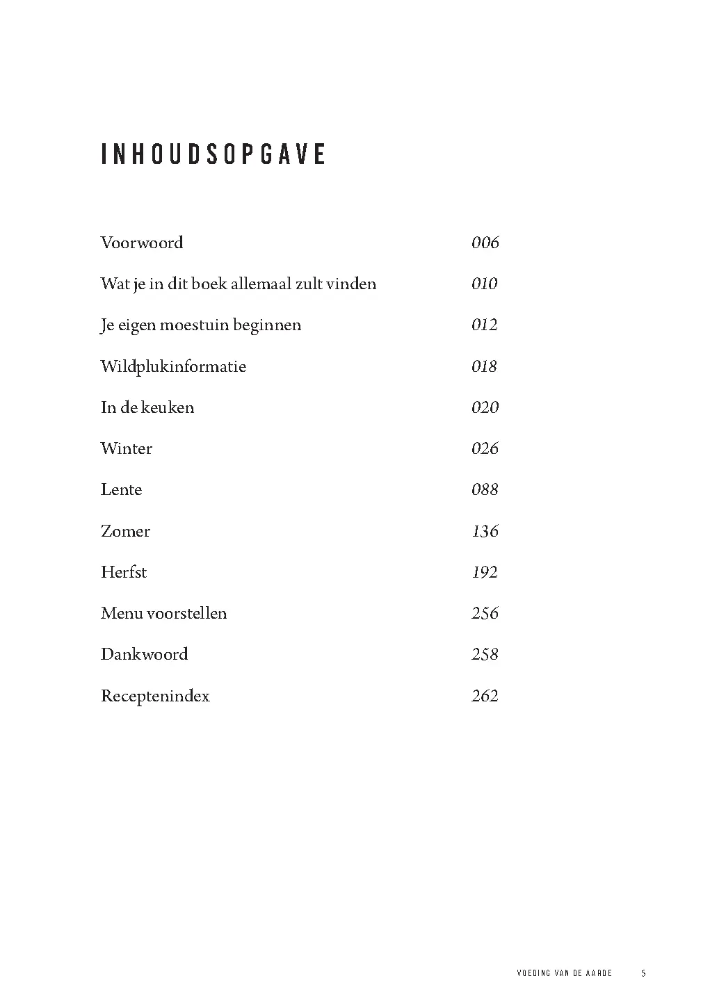 Voorbeeld pagina