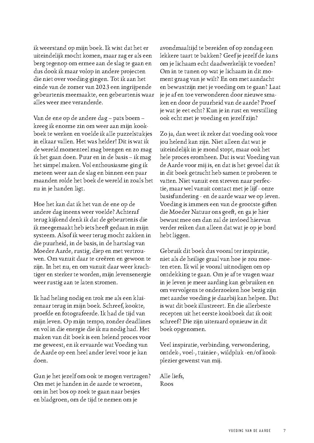 Voorbeeld pagina