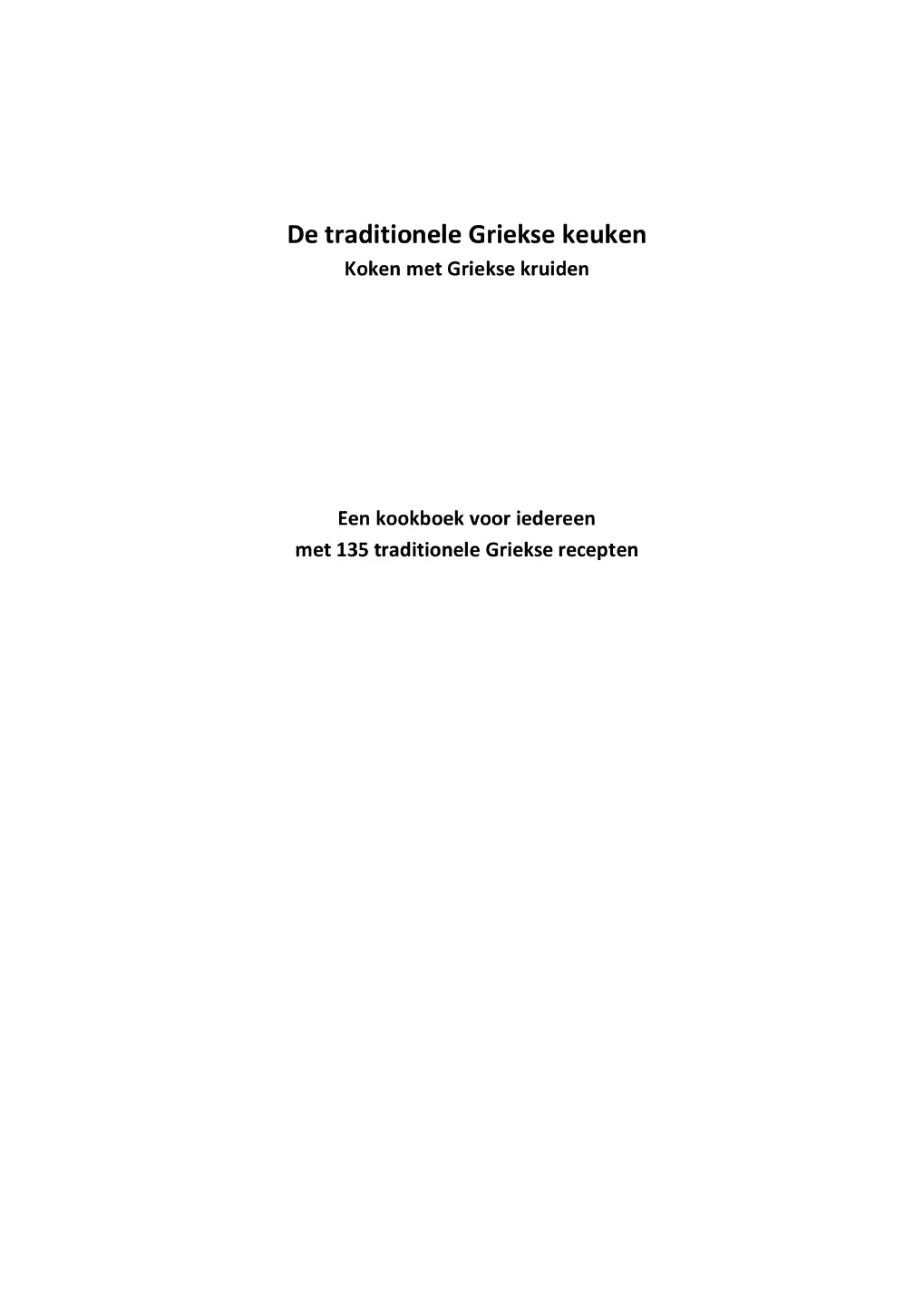 Voorbeeld pagina