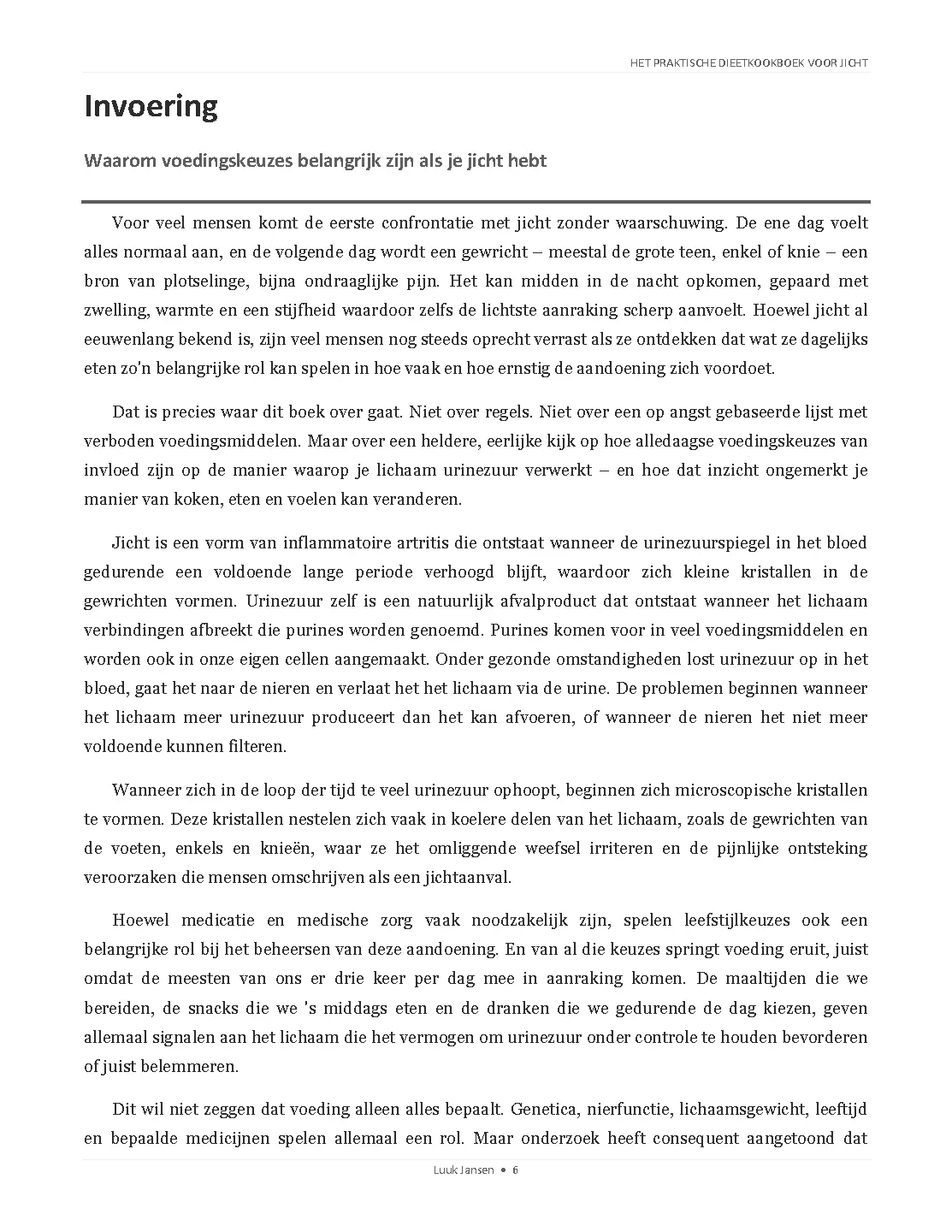 Voorbeeld pagina