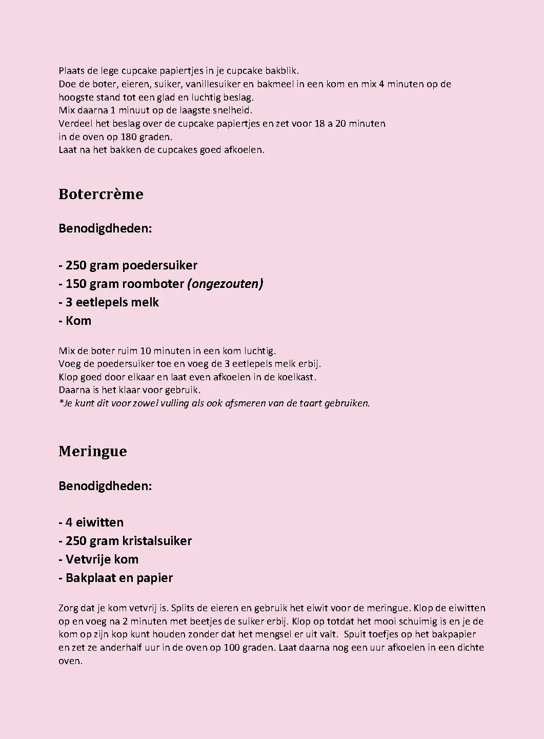 Voorbeeld pagina