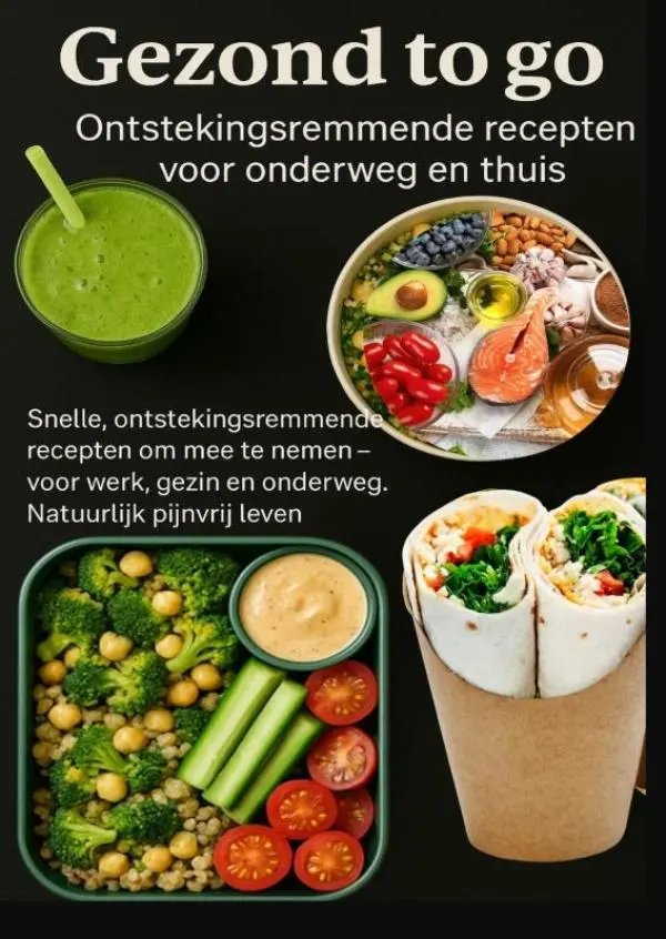 Cover van Gezond to go: Ontstekingsremmende recepten voor onderweg en thuis
