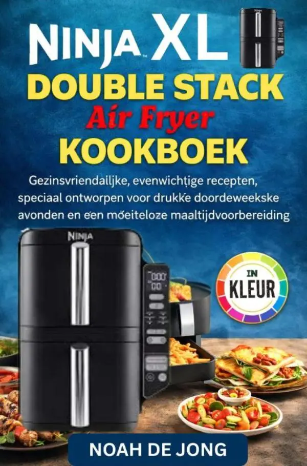 Cover van Ninja Double Stack Air Fryer kookboek