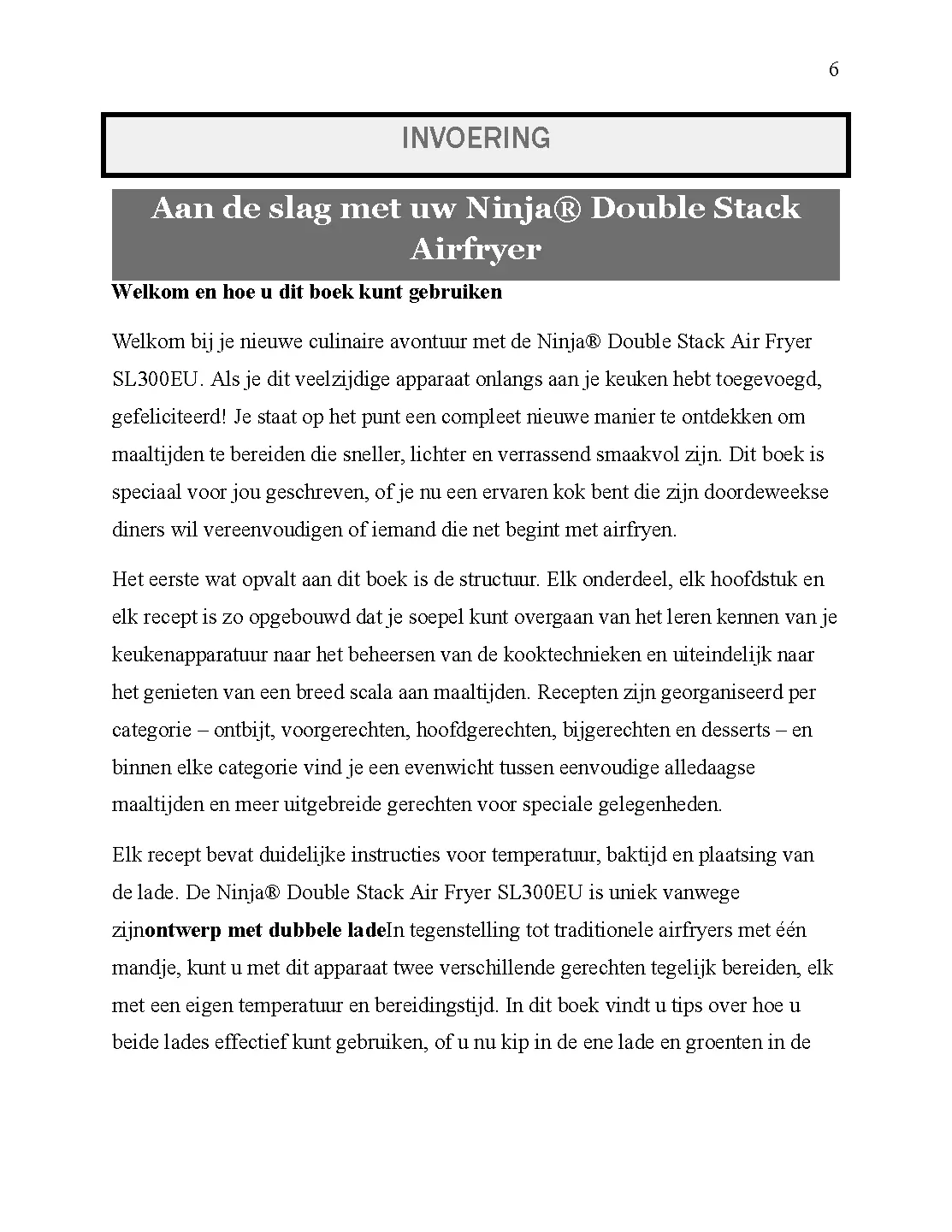 Voorbeeld pagina