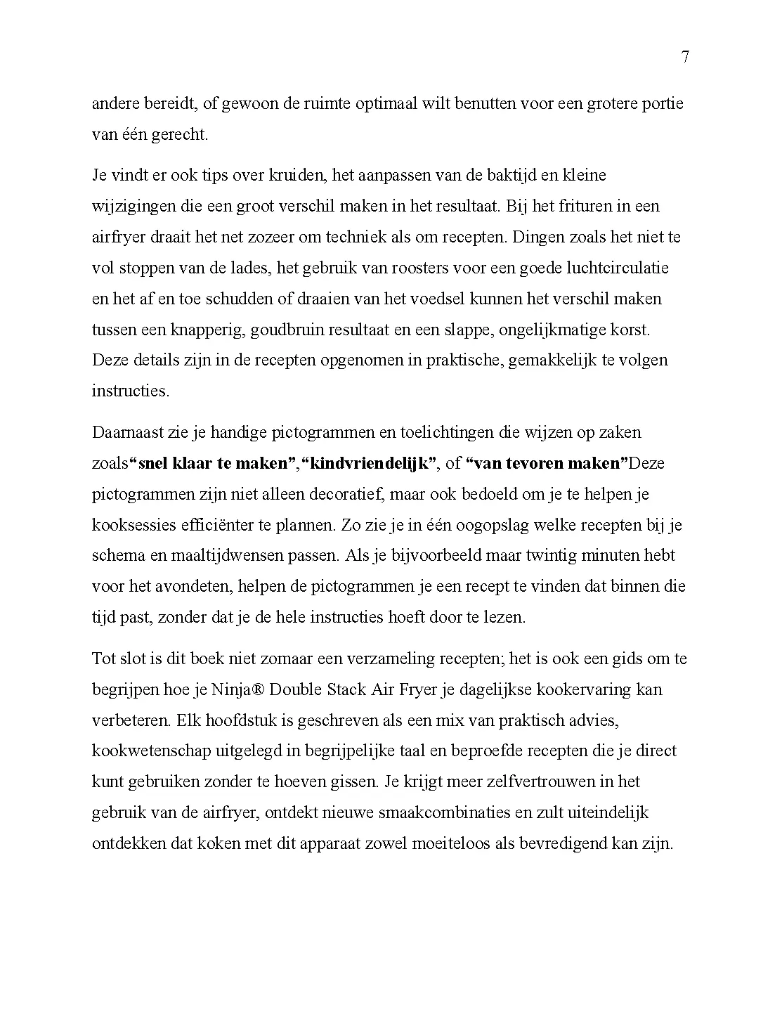 Voorbeeld pagina