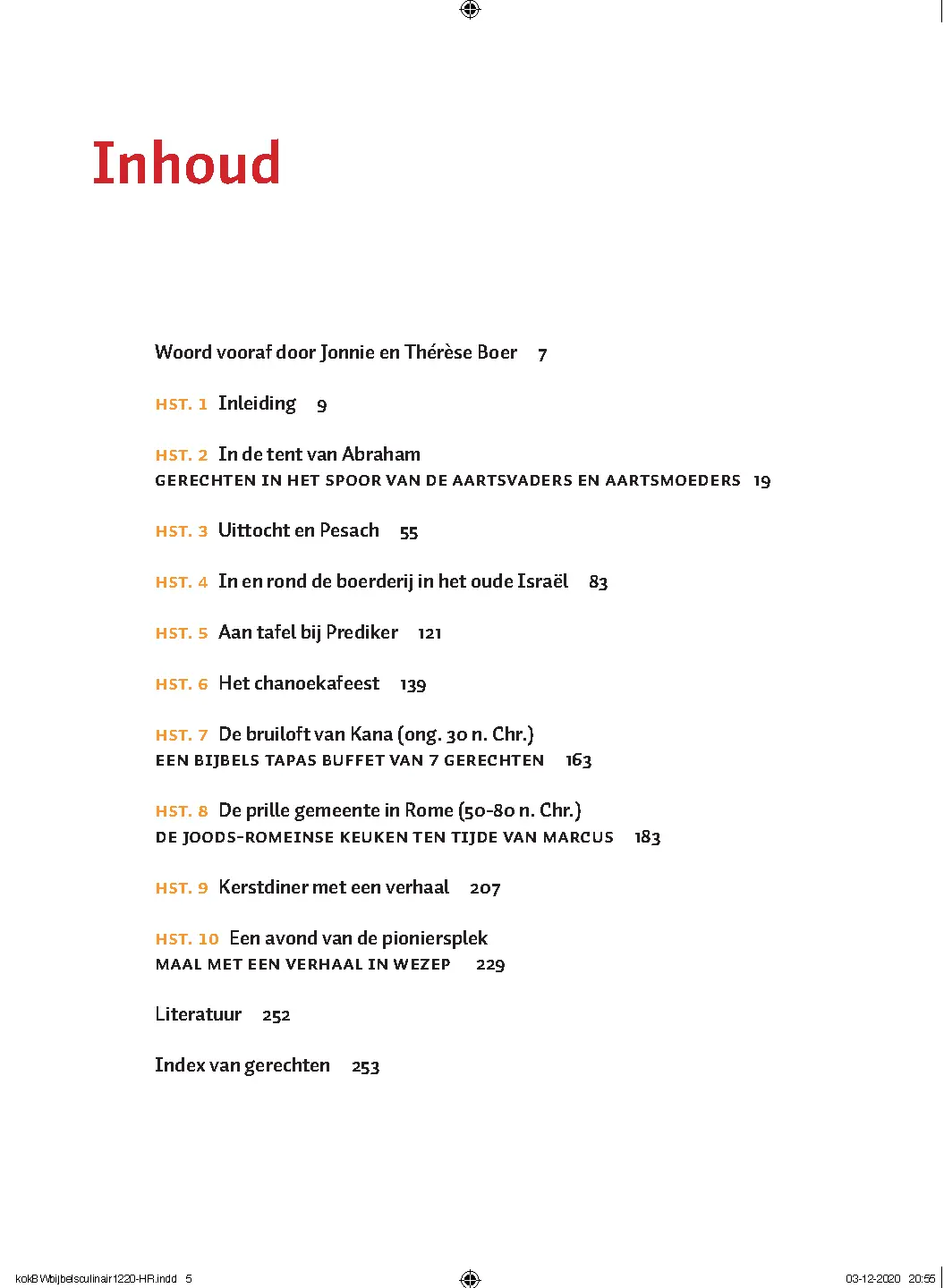 Voorbeeld pagina