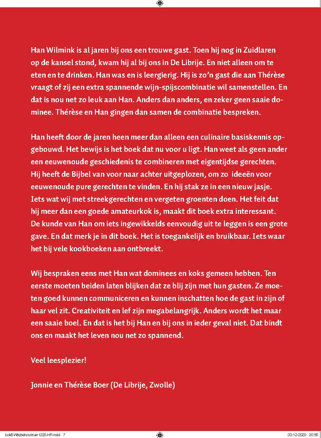 Voorbeeld pagina