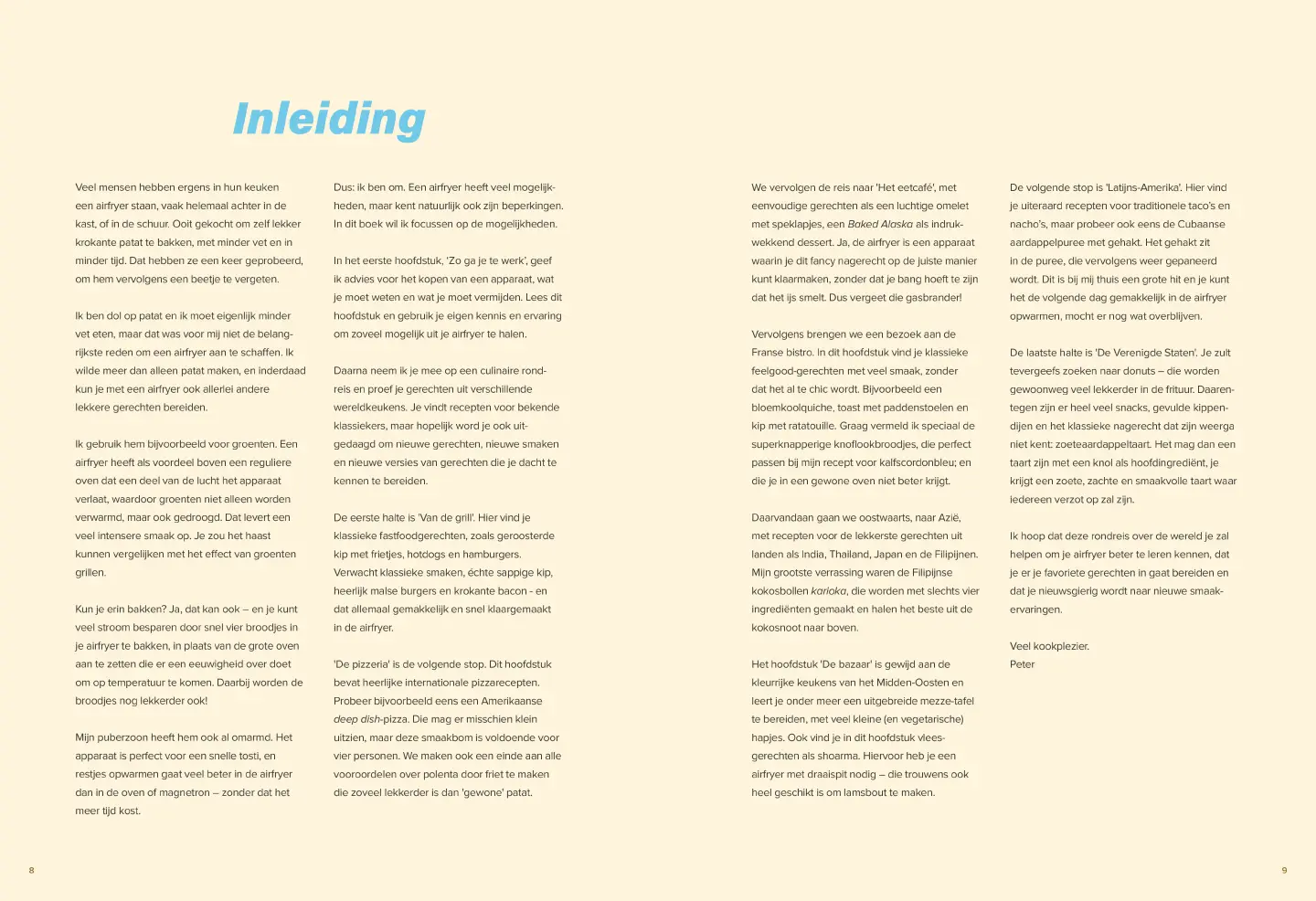 Voorbeeld pagina