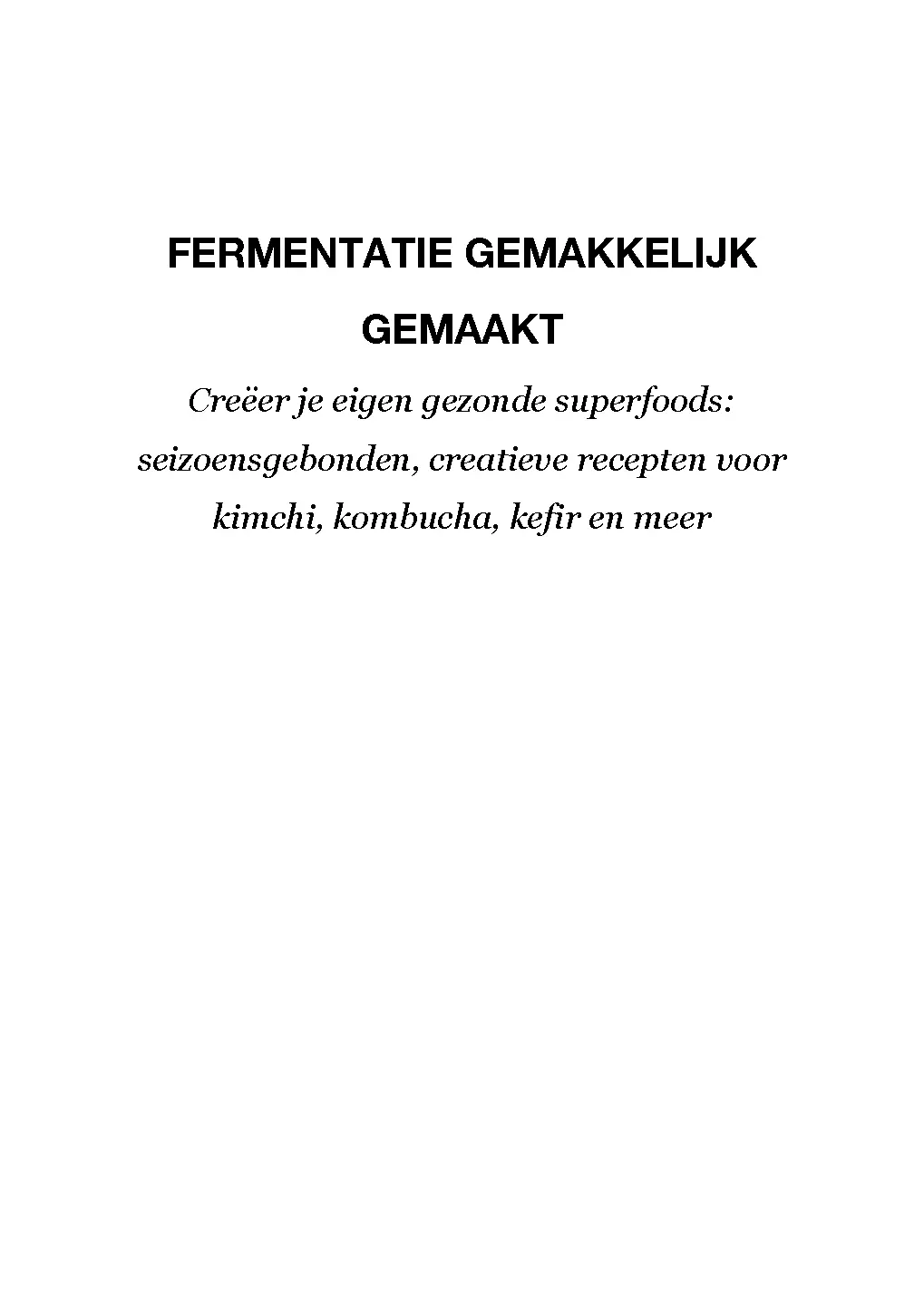 Voorbeeld pagina
